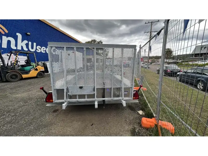 1.7 tonne class mini excavator loaded on a plant trailer